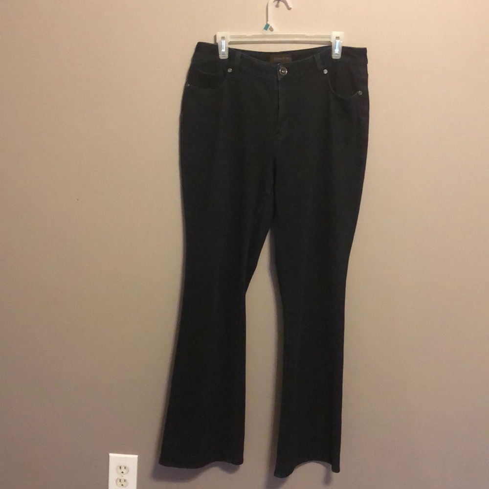 Cold water creek women’s jeans size 12 Black